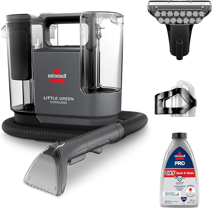 BISSELL® Little Green® Cordless Portable Deep Cleaner with 25V Lithium-Ion Battery & Battery-Bo... | Amazon (US)