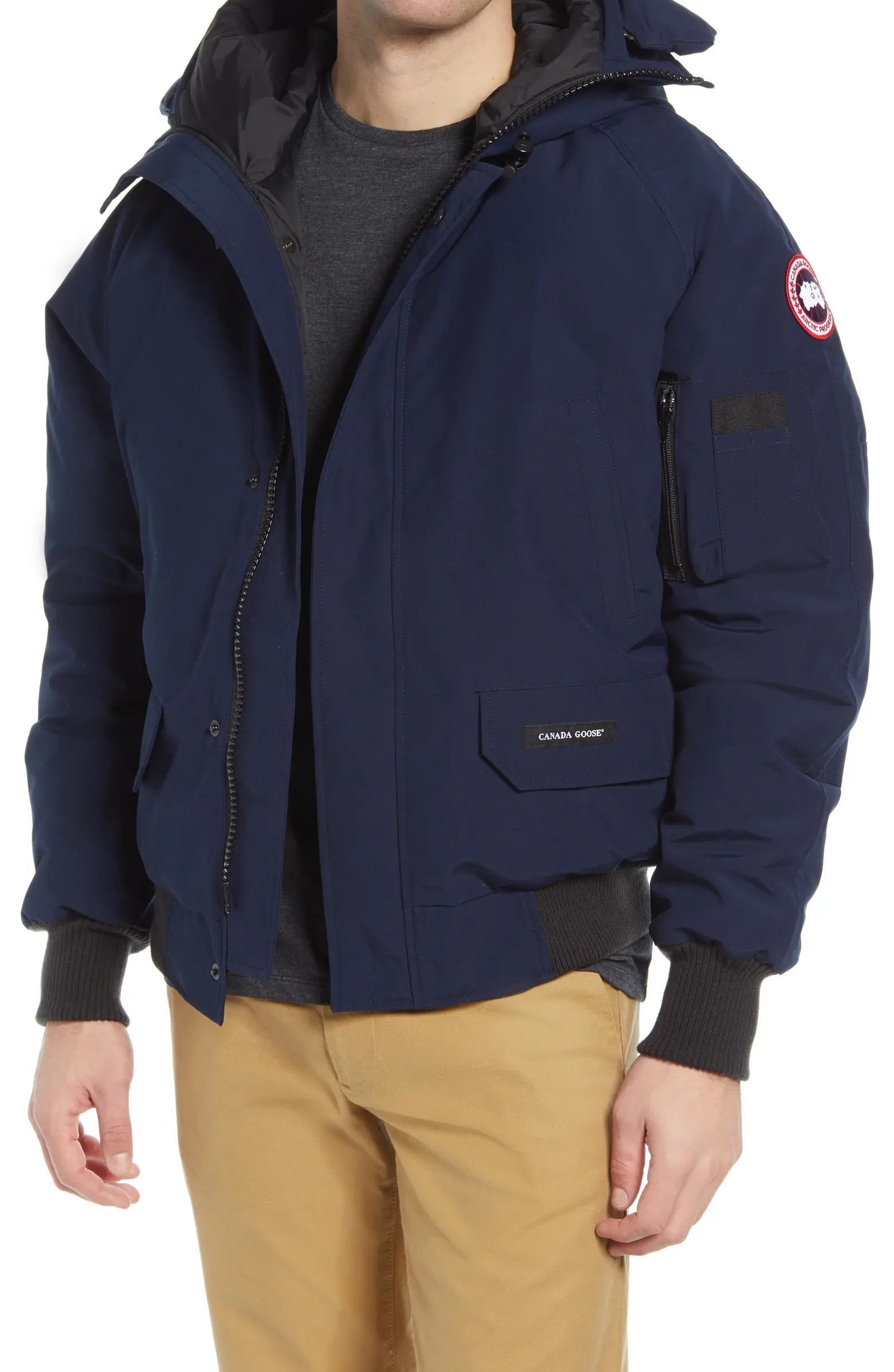 Chilliwack 625 Fill Power Down Hooded Bomber Jacket | Nordstrom