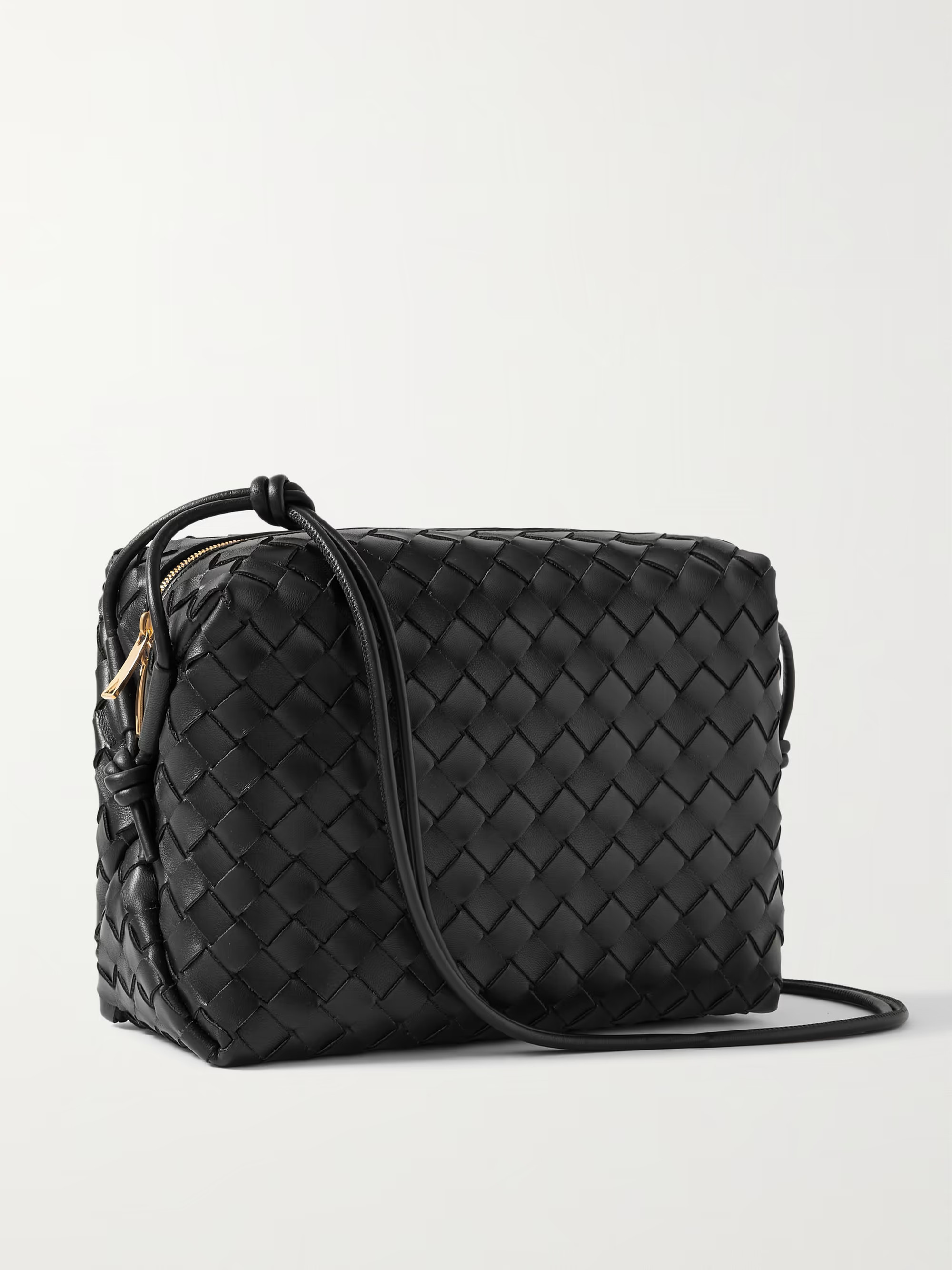 Loop small intrecciato leather shoulder bag | NET-A-PORTER (UK & EU)