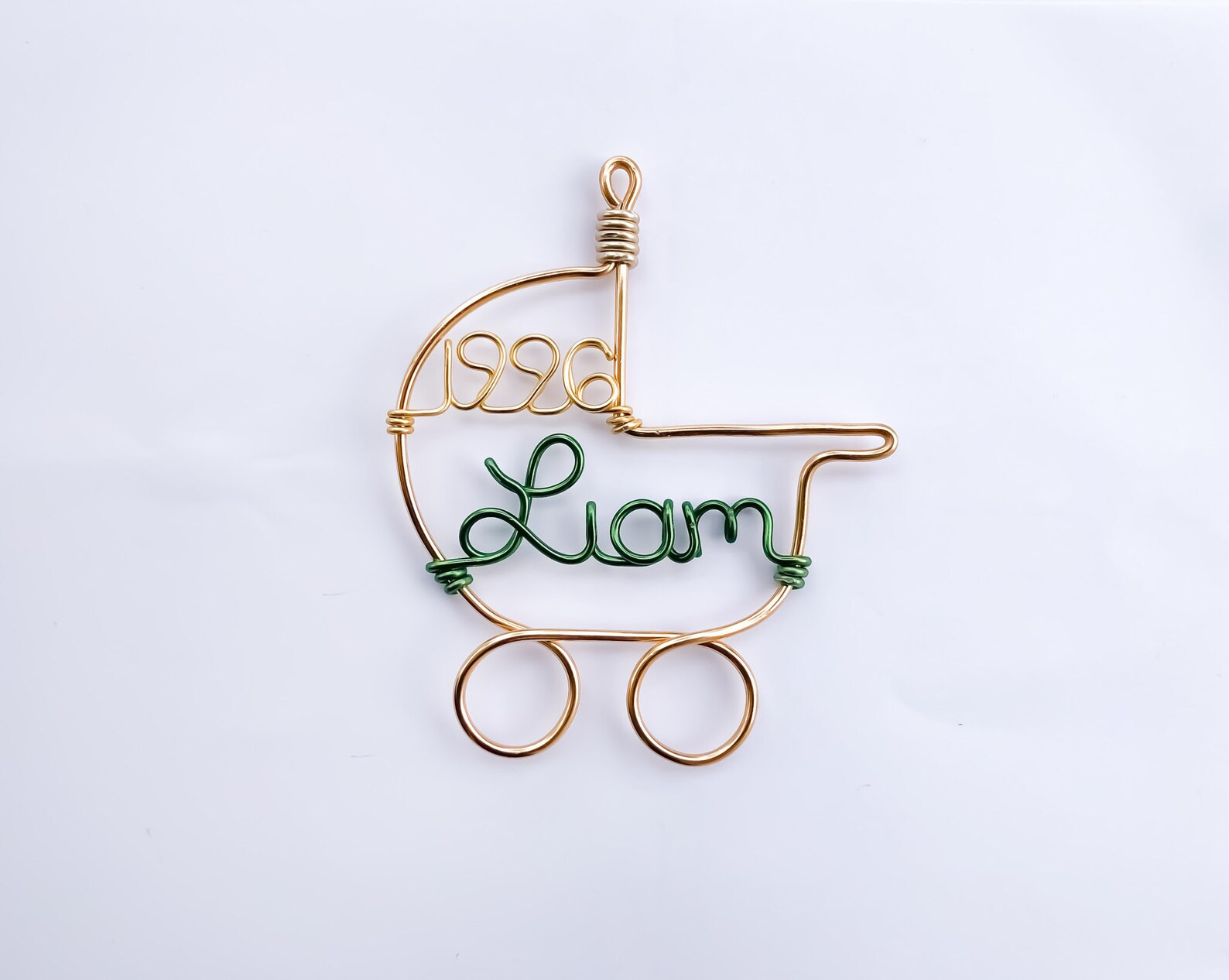 Baby's First Christmas Ornament - New Baby Gift, Baby First, Handcrafted, Personalized Name and D... | Etsy (US)