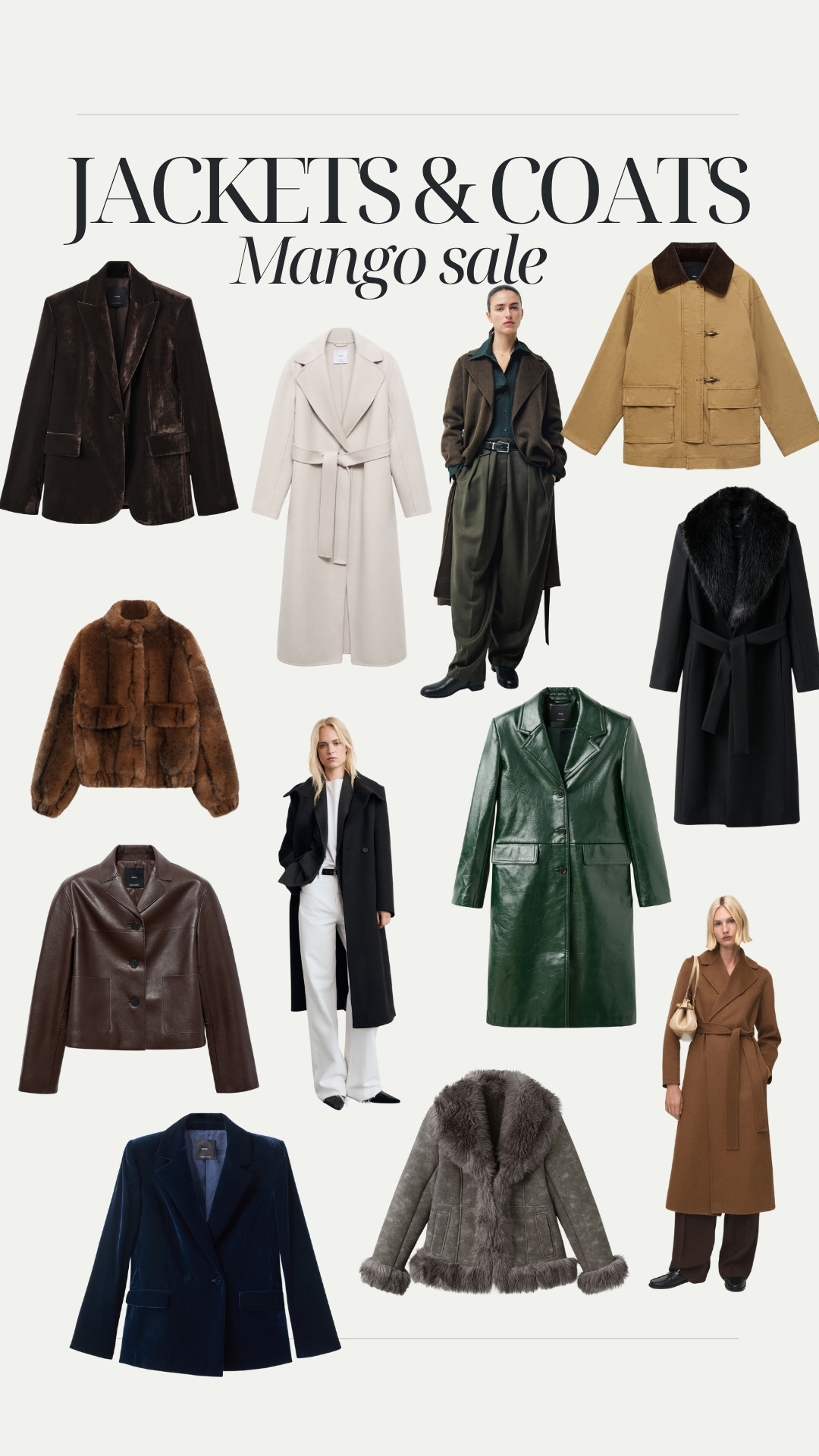 Mango sale. Jackets and coats. Use code MNG30 

 #LTKHoliday #LTKSaleAlert #LTKStyleTip