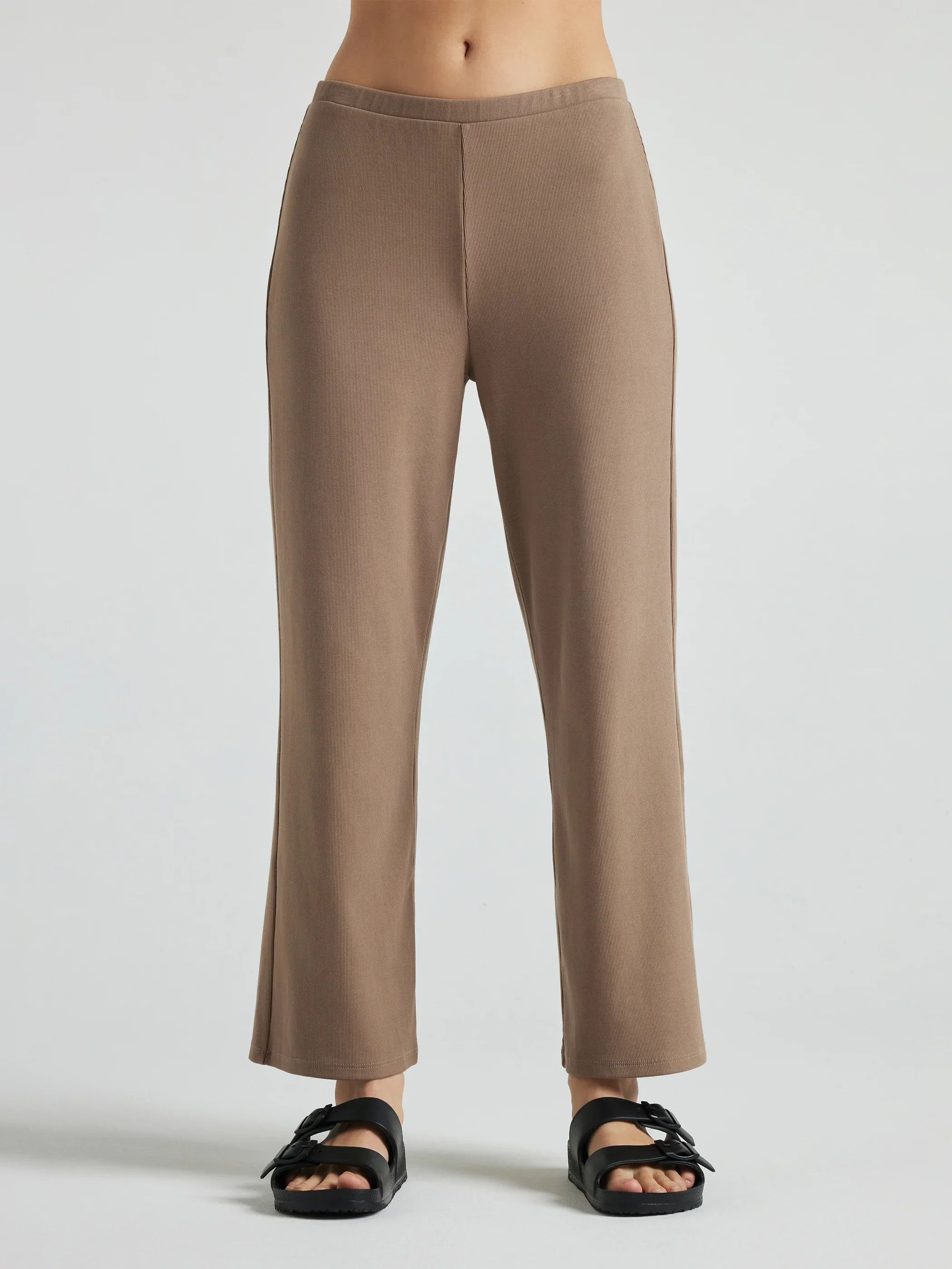 Off-Duty Ribbed Lounge Pant | Losano