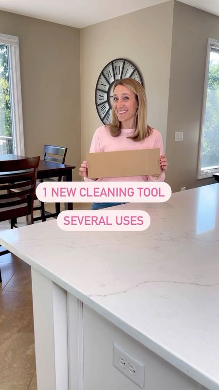 An easier way to clean your home! This 3 in 1 tools cleans baseboards, walls, floors and glass & windows with ease! 

#LTKhome #LTKfindsunder50