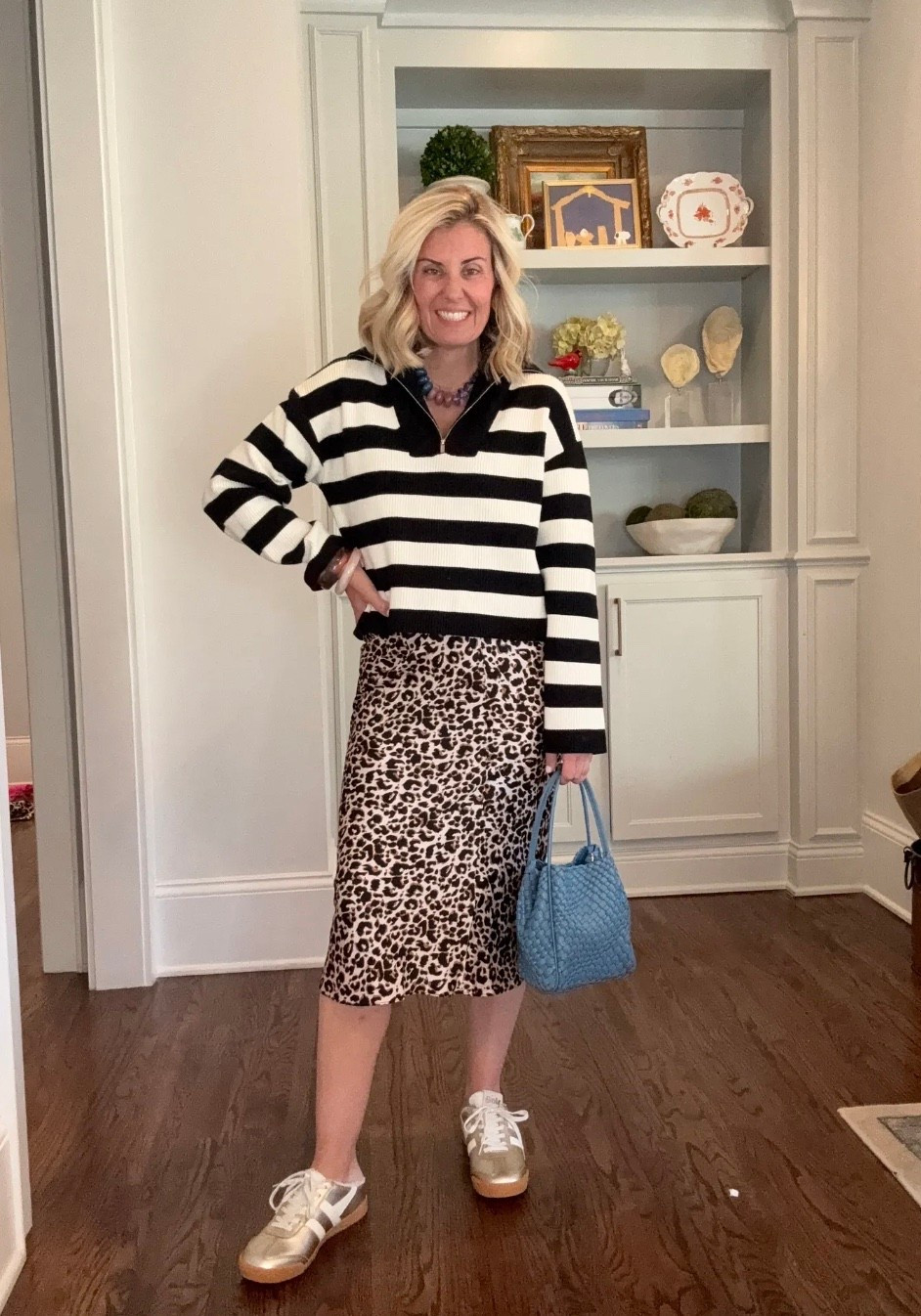 Washable silk that you can dress up or down? Yes please! 

Skirt S
Sweater S
Shoes 8 

#LTKootd #LTKgrwm #LTKOver40