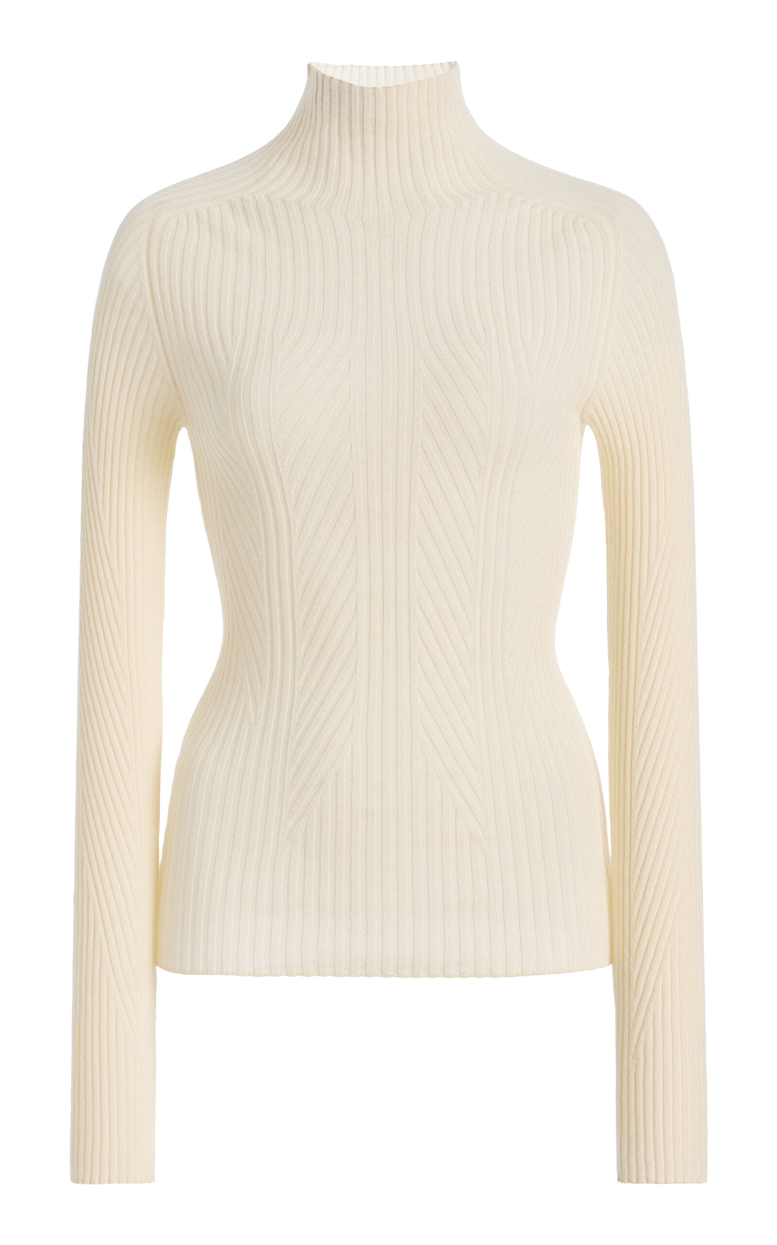 Turtleneck Ribbed-Knit Sweater | Moda Operandi (Global)