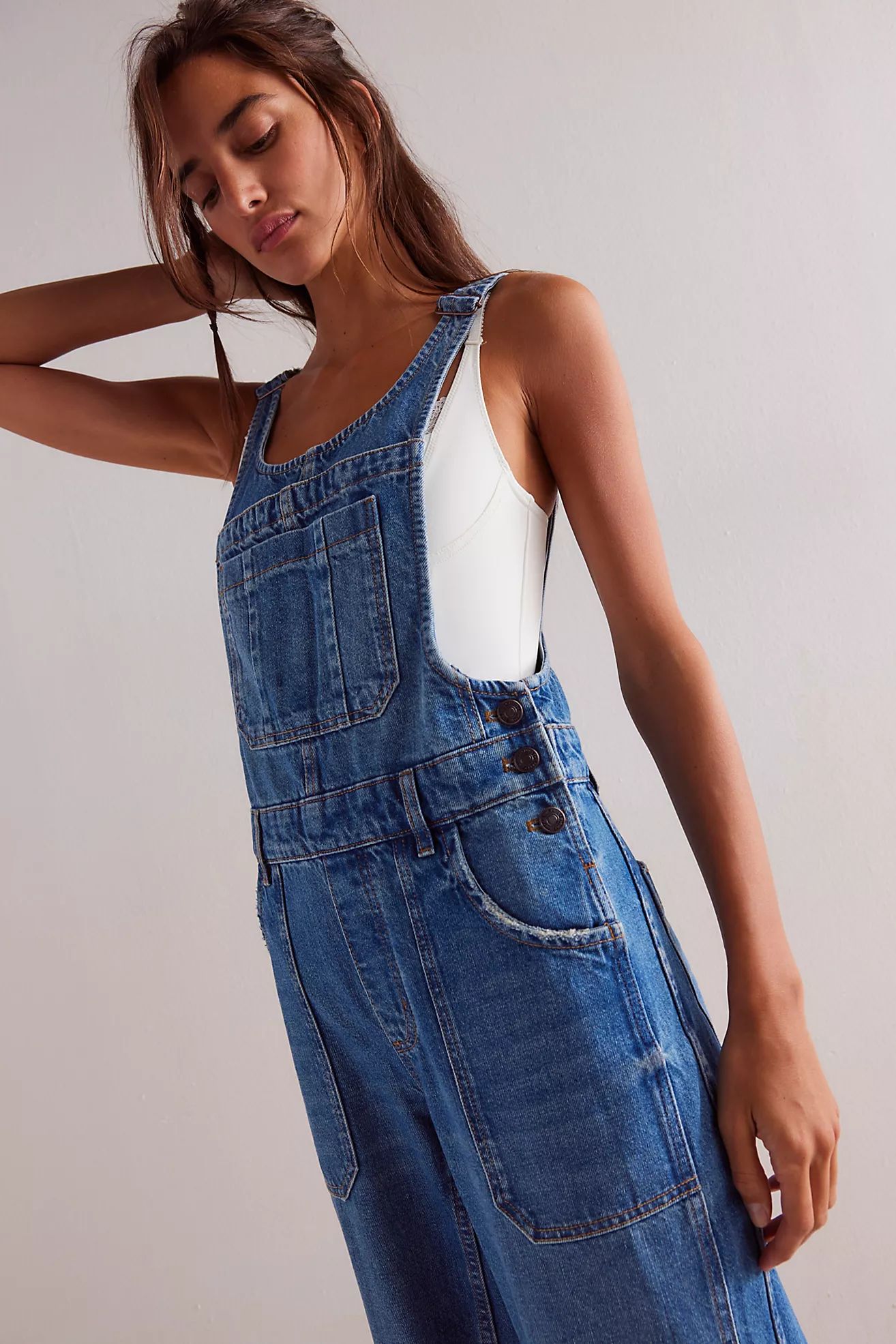 We The Free Summer Salt Overalls | Free People (Global - UK&FR Excluded)