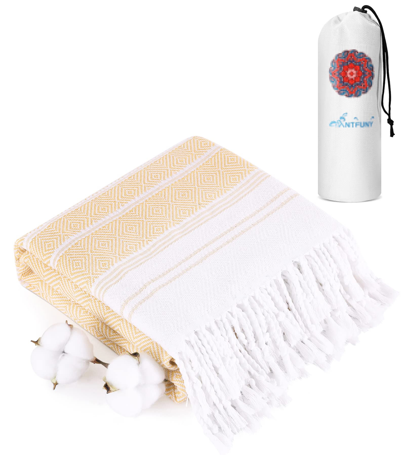 Turkish Beach Towels Vacation Essentials Quick Dry Sand Free Oversized Bath Pool Swim Towel Extra... | Amazon (US)