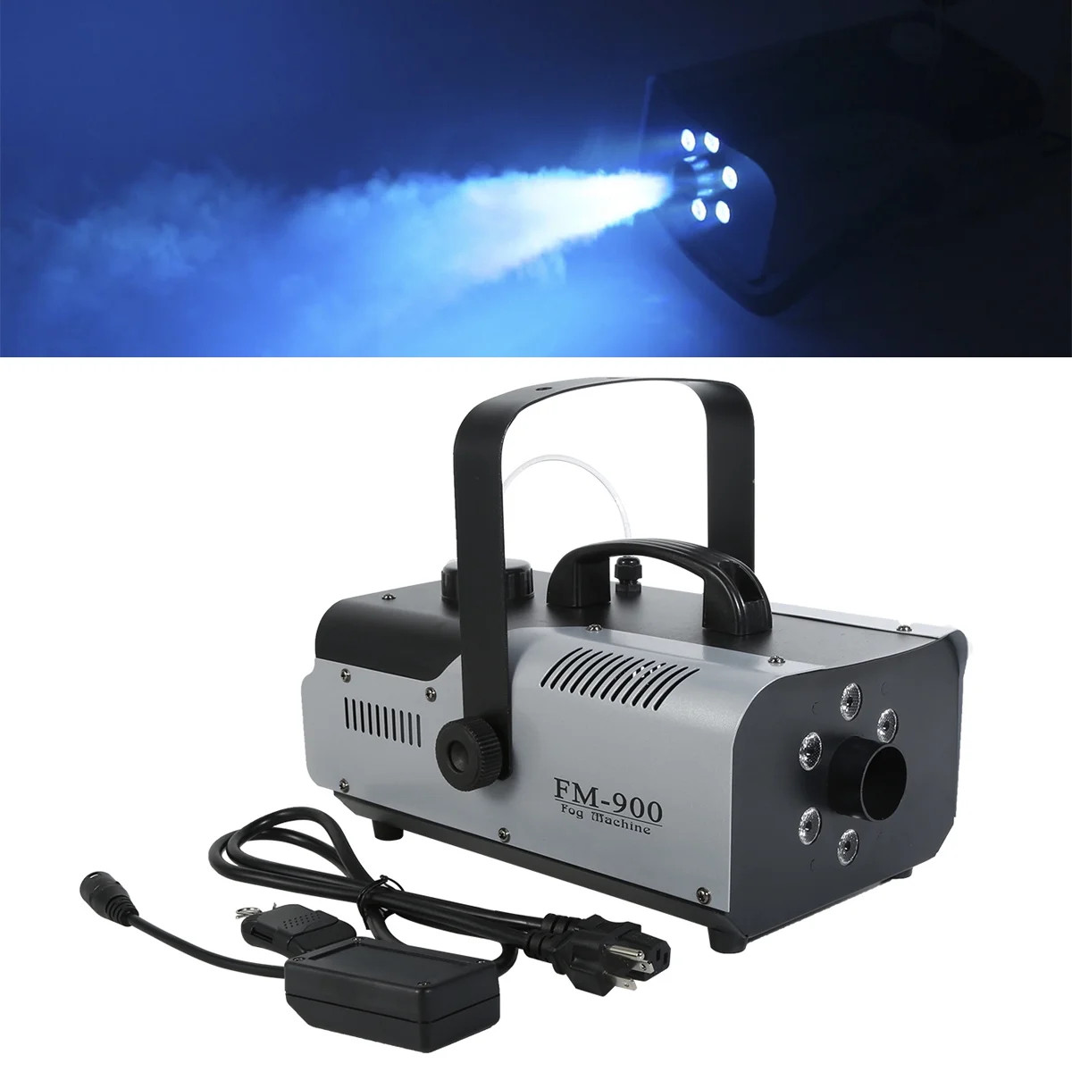 TCMT 900W Fog Machine w/ 6 LED RGB 3IN1 Fogger Smoke Maker with Wireless Remote Controller - Walm... | Walmart (US)