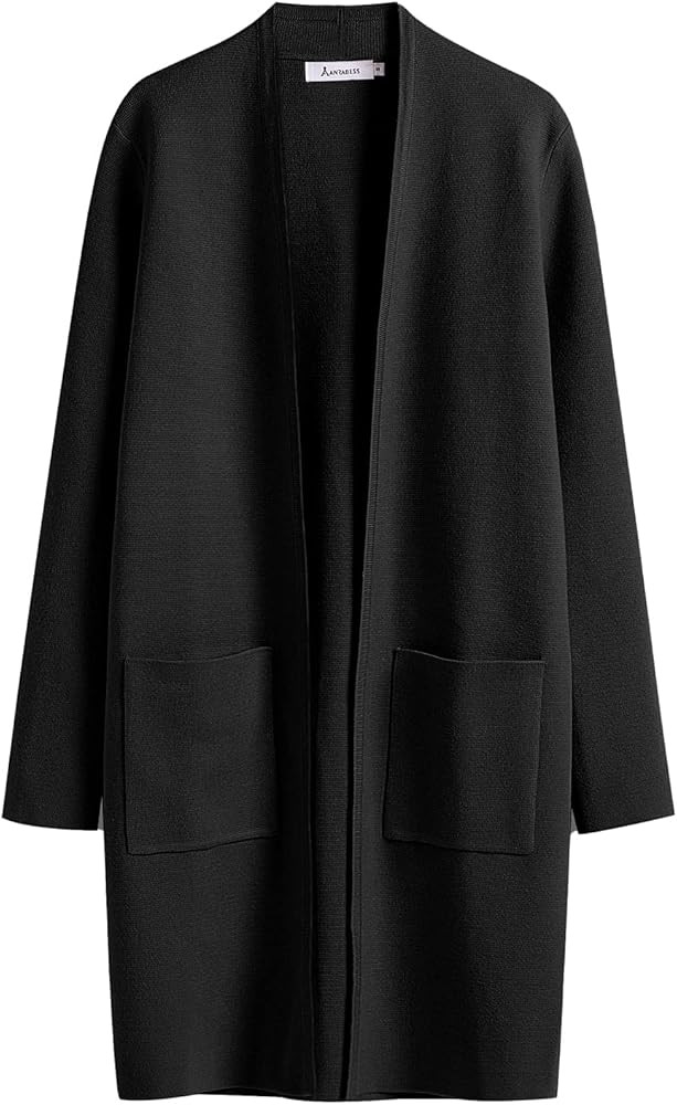 ANRABESS Cardigan Sweater for Women Casual 2024 Fall Fashion Coat Long Sleeve Open Front Knit Coa... | Amazon (US)