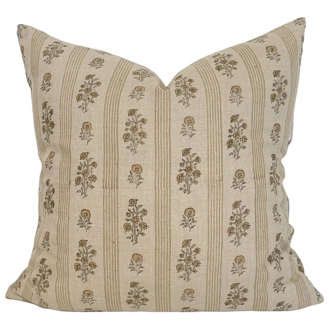 Designer "napavine" Floral Pillow Cover - Etsy | Etsy (US)