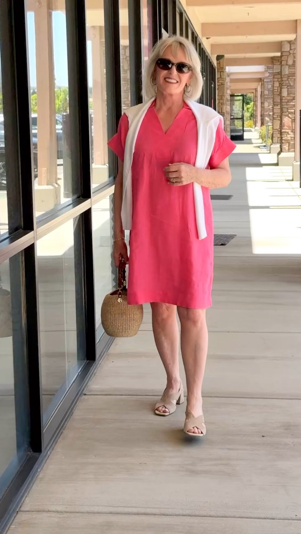Linen dresses are the simplest way to look pulled together and elegantly casual this summer. 
@TalbotsOfficial has an amazing selection to help you dress with confidence. 
I’m wearing this Linen Shift (size S) dress in the prettiest shade of Camelia Rose with a white Charming Cardigan (size S) tossed around my shoulders. 
This is perfect for bridal showers, or casual days when you want to look your best. 
#Talbots #MyTalbots #sponsored 


#LTKWedding #LTKStyleTip #LTKOver40