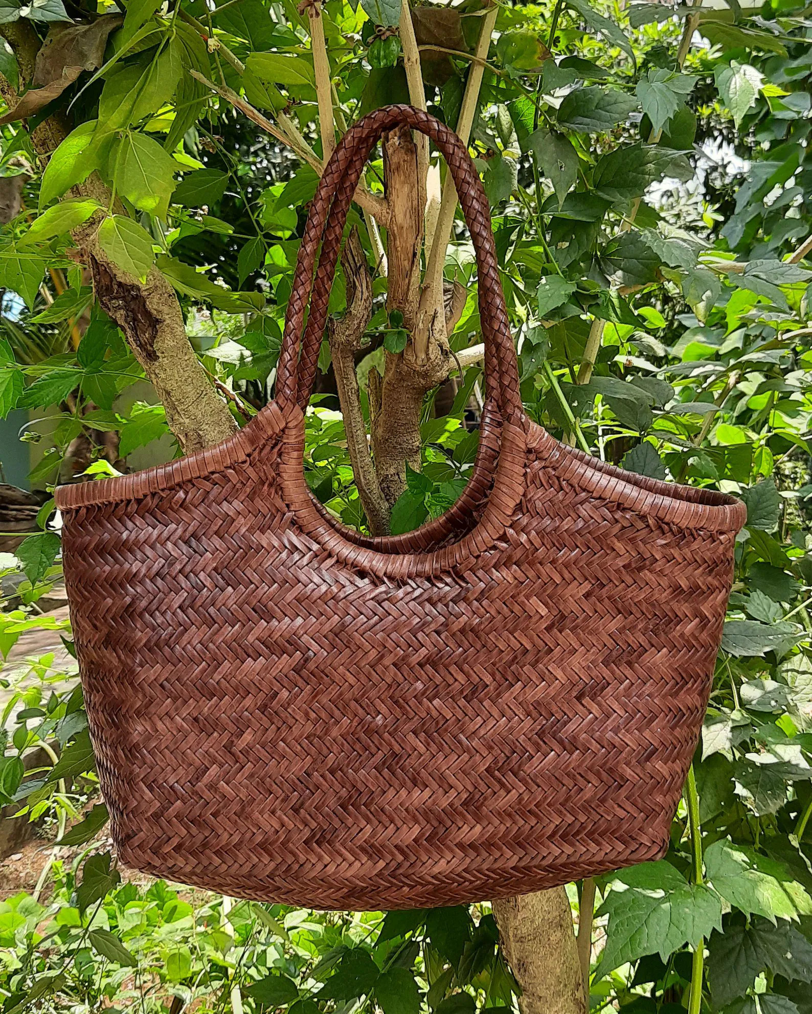 Handwoven Genuine Leather Ladies Hobo Bag - MONALISA - T' MORRO | Etsy (Global)