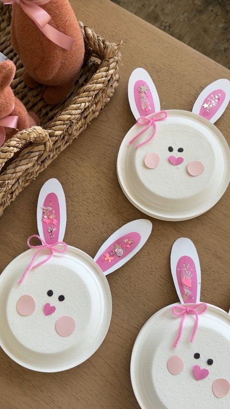 Made the cutest bunny party favors using paper plates! These are very easy and can be filled with candy, small trinkets etc!

#LTKVideo #LTKkids #LTKfamily