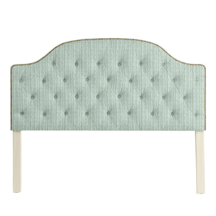 Camden Tufted Headboard with Brass Nailheads | Ballard Designs | Ballard Designs, Inc.