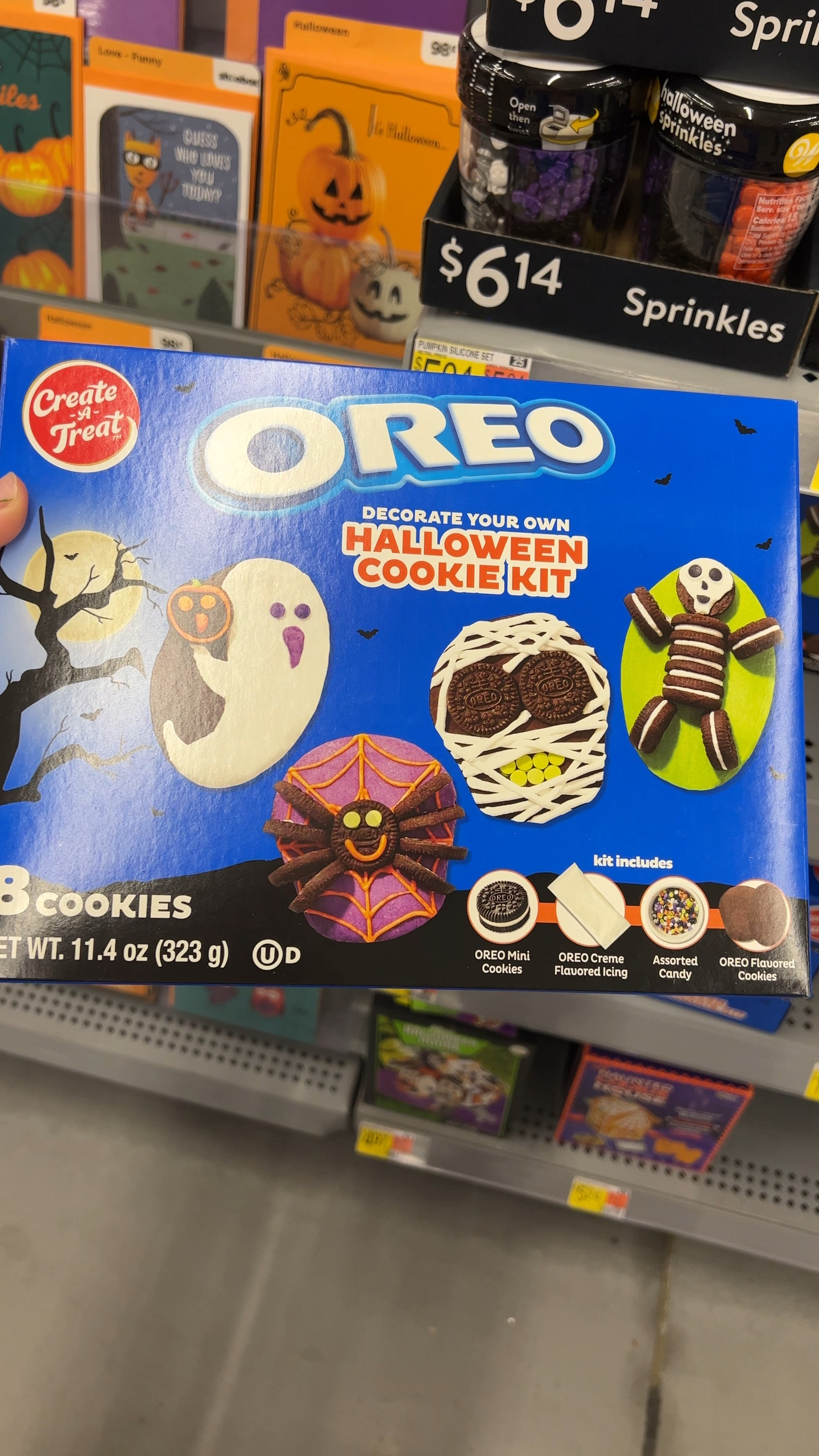 Oreo Halloween Cookie Kit under $13 🍪👻 #walmart #halloween #halloweendiy 

#LTKSeasonal #LTKparties #LTKHalloween