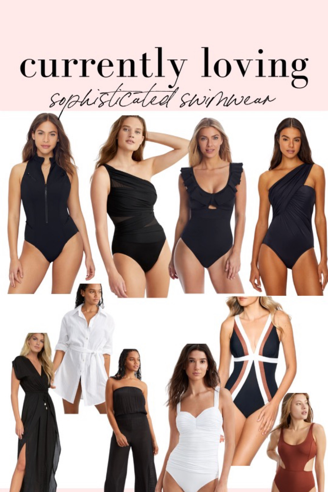 Favorite chic swim wear! 