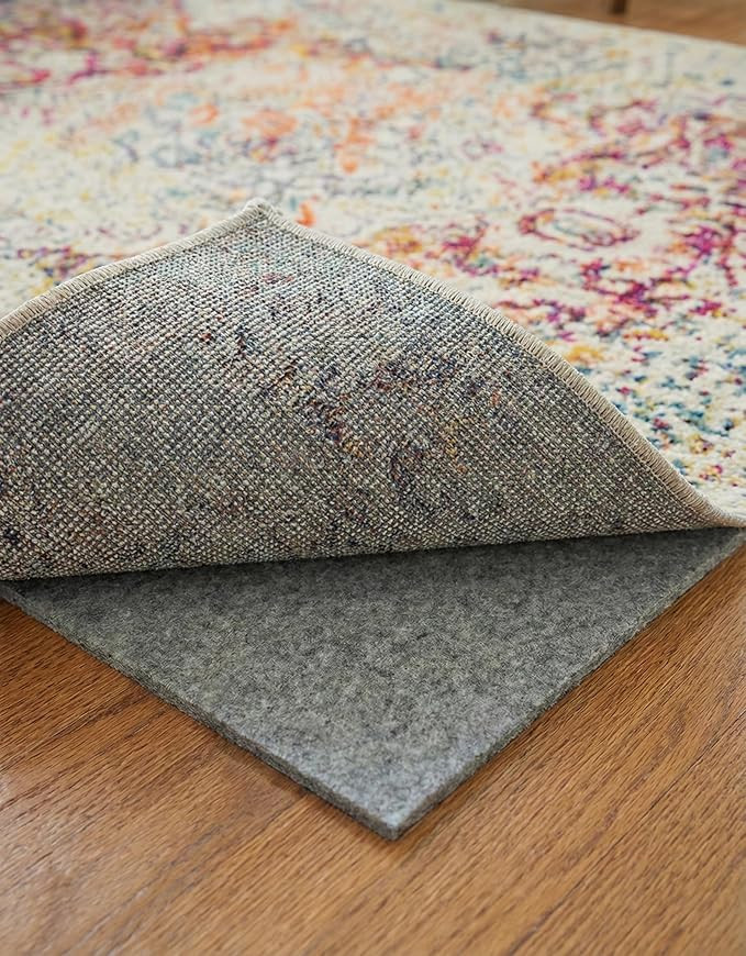 Rugs.com - 9' x 12' Everyday Performance Rug Pad 1/4" Thick Felt & Non-Slip Backing Perfect for A... | Amazon (US)