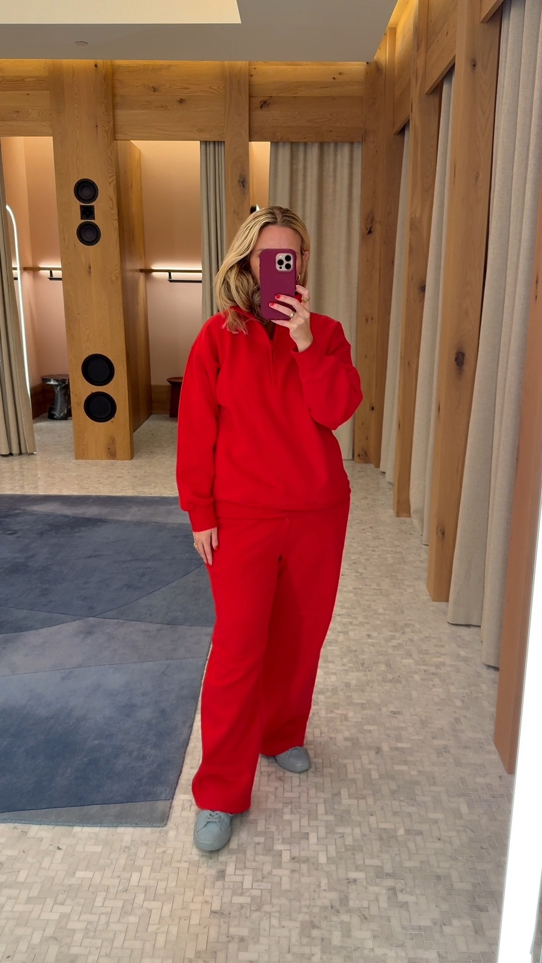 Try on with me at Aritzia! I’m obsessed with the color of this brushed cashmere sweater, it’s called Dark Olive, and it’s almost like a gray green, it’s such a gorgeous neutral to combine with other colors. I officially understand the hype around the Aritzia sweats, the fabric weight and drape is really perfect. This set is the boyfriend style. This cashmere polo sweater was super cozy and such a versatile elevated basic. I also loved the brushed cashmere triangle scarf and beanie, This shade of red is just so good, but any color would make a great gift. 


#LTKMidsize #LTKGiftGuide #LTKHoliday