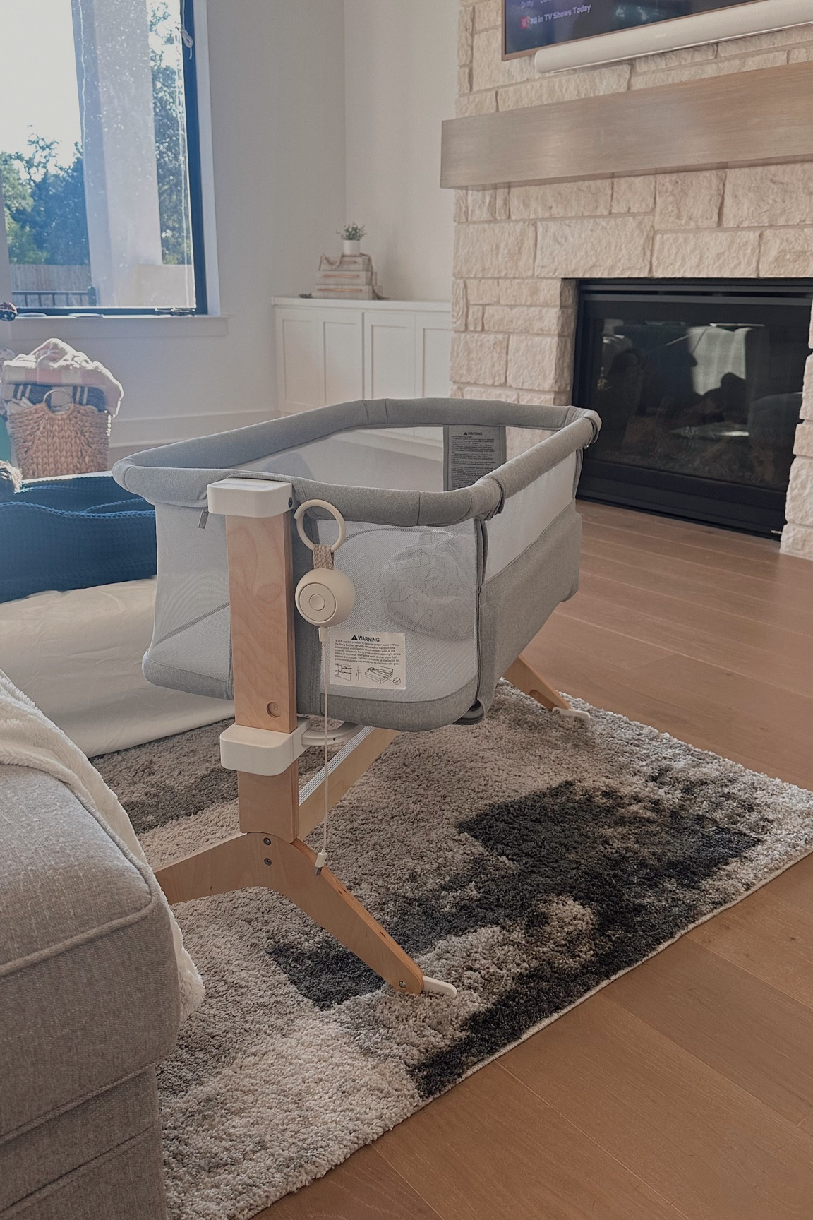 our bassinet! newton brand items are breathable so gives you some peace of mind with your baby. we have the newton mattress in our crib as well  