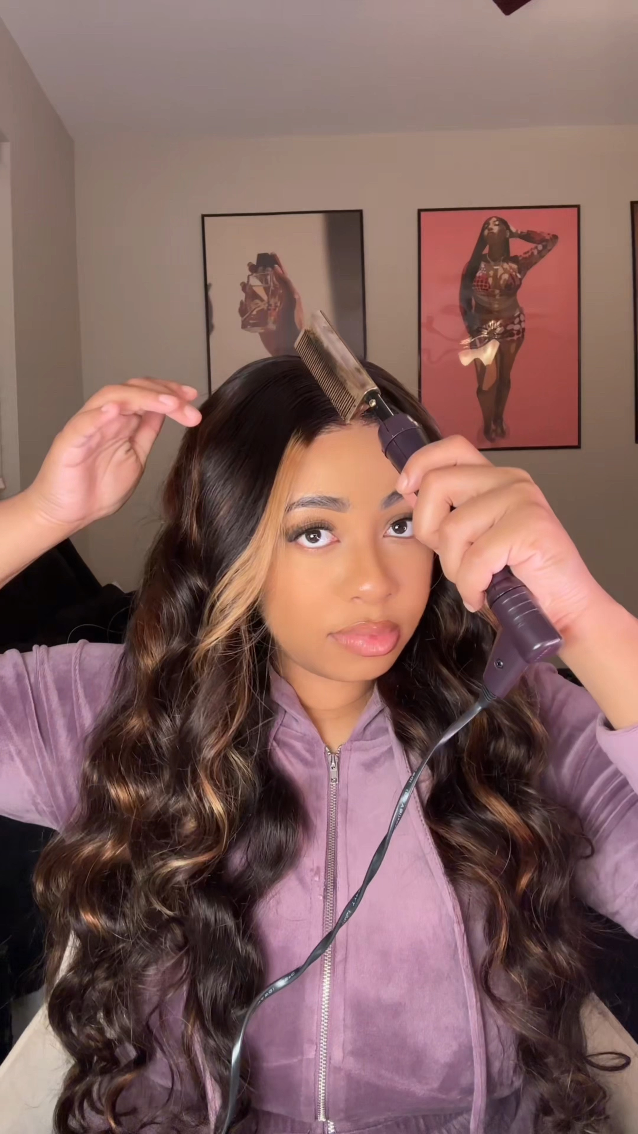 SHEIN pre plucked and pre bleached wig! Y’all know i can’t do hair and need to have the wig pre customized 🤣 I love this one! 

#LTKBeauty #LTKSaleAlert