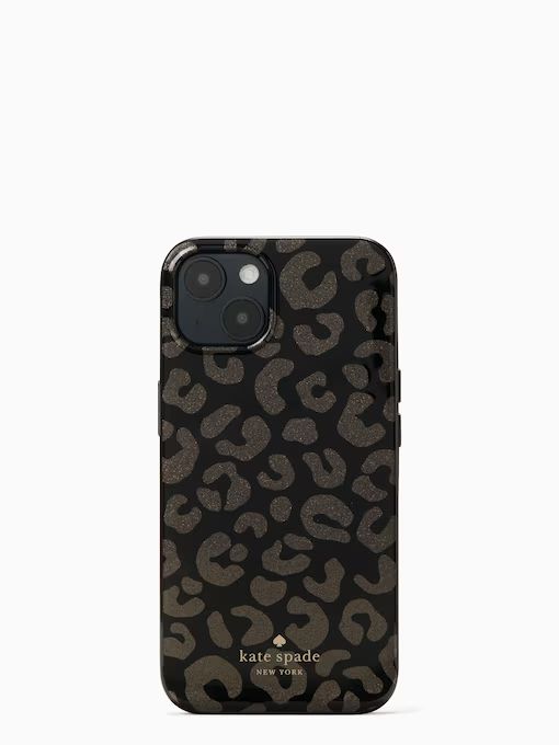Graphic Leopard Resin iPhone 13 Case | Kate Spade (US)