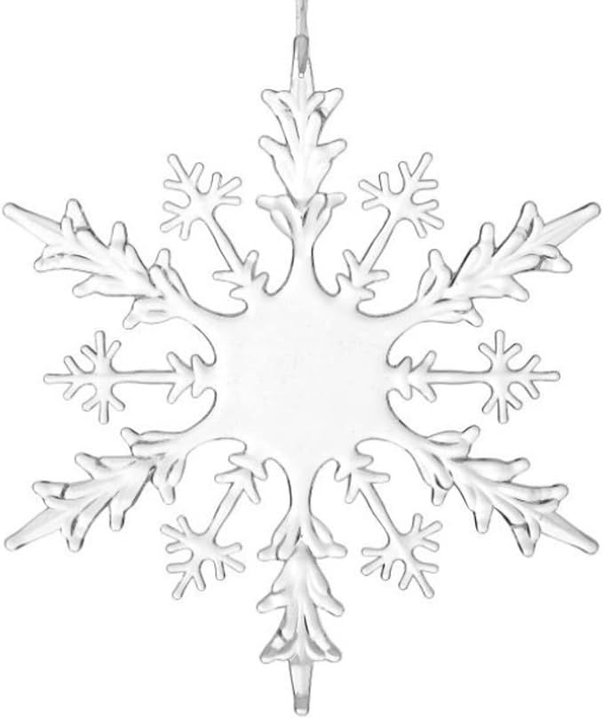 Regency International 18" Acrylic Snowflake Ornament | Amazon (US)