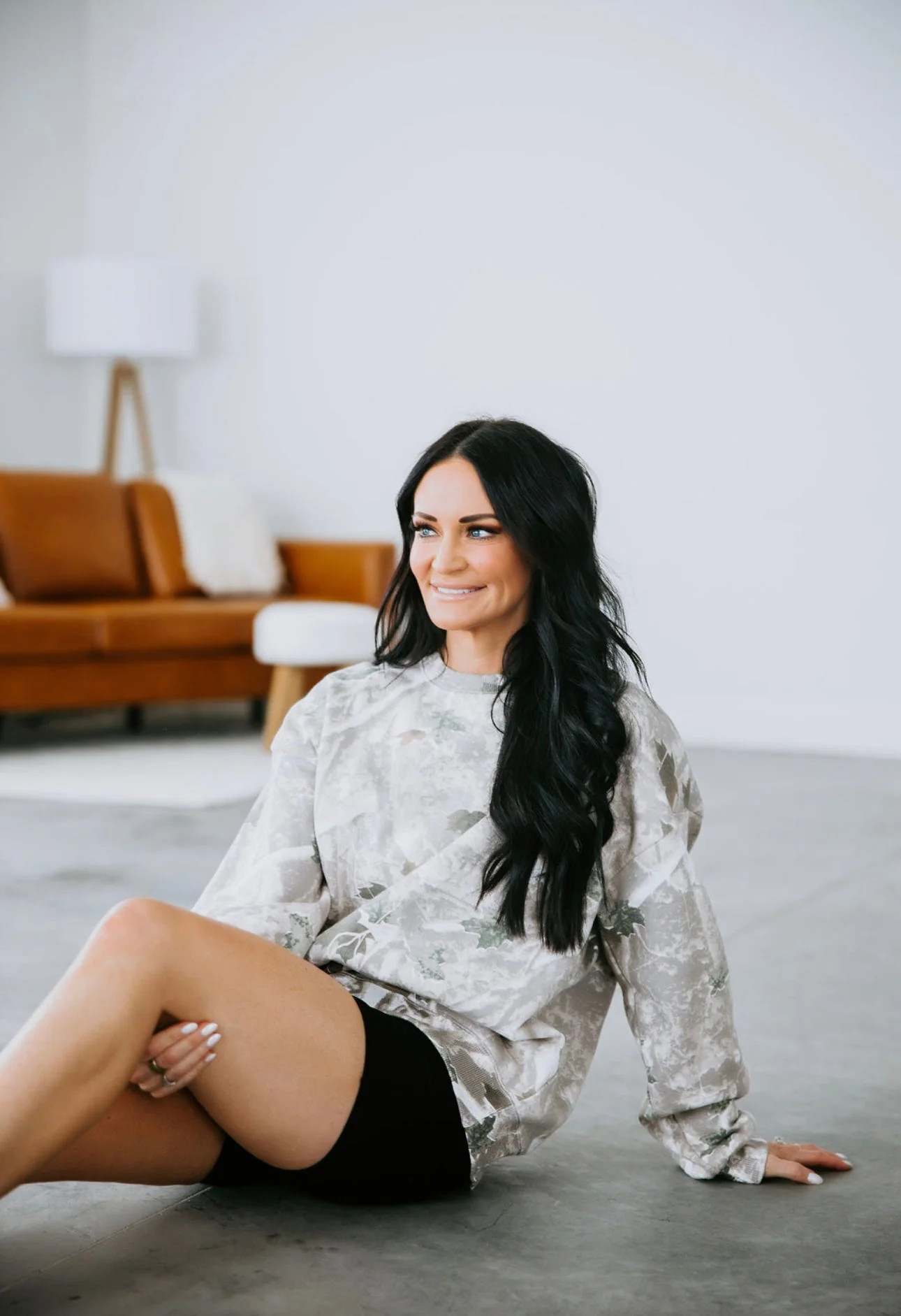 In the Woods Camo Crew by Lily and Lottie | Lauriebelles