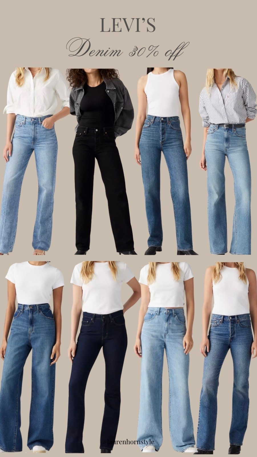 Levi’s jeans 30% off today. I usually wear a size 27. Xx  gifts for her 

#LTKHoliday #LTKmomlife #LTKGiftGuide