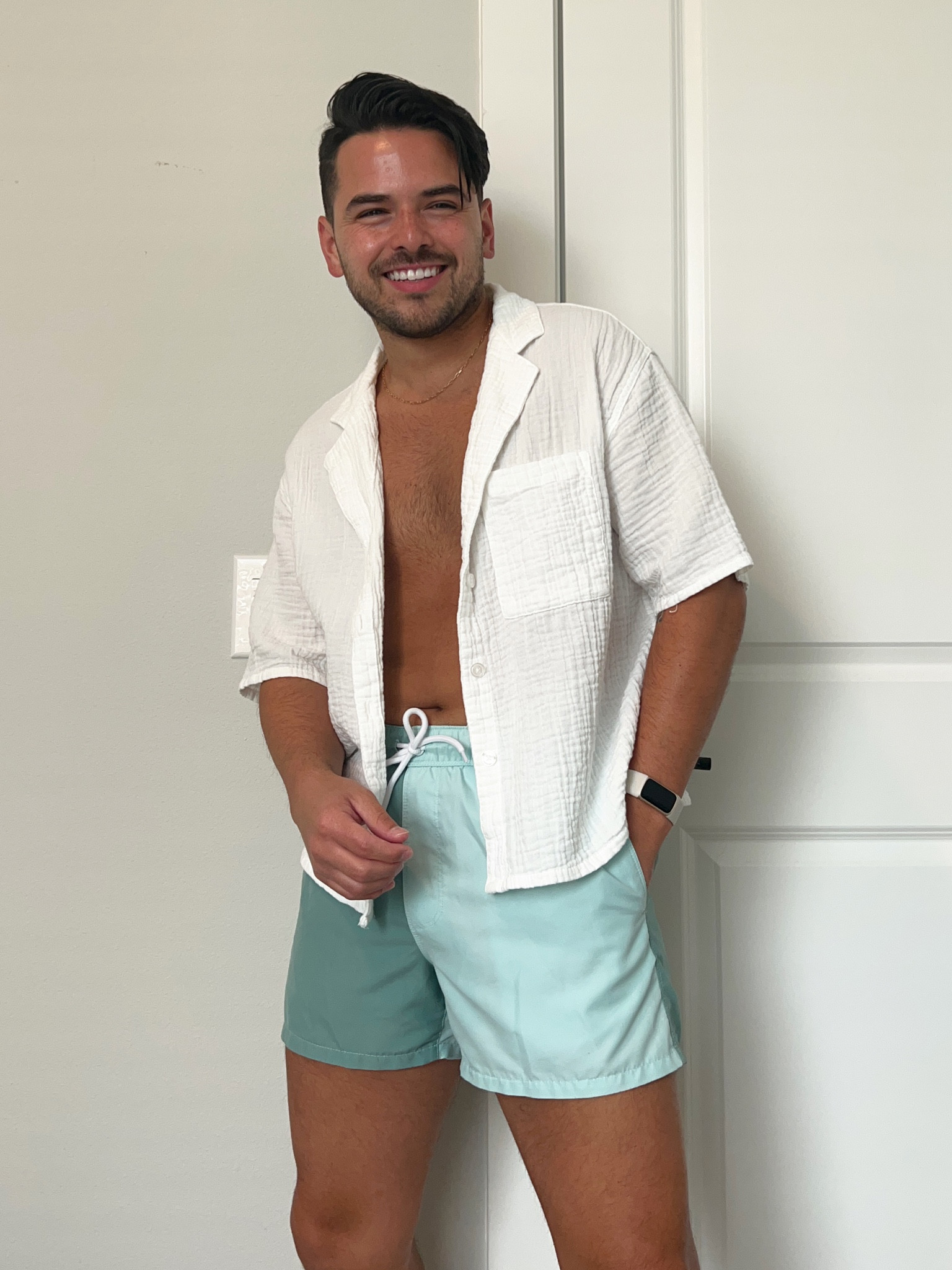I couldn’t find my exact ones so I liked similar or color blocked swim shorts I like. Mens swim, swim trunks, swim shorts, vacation outfit, resort wear 

#LTKstyletip #LTKswim #LTKmens