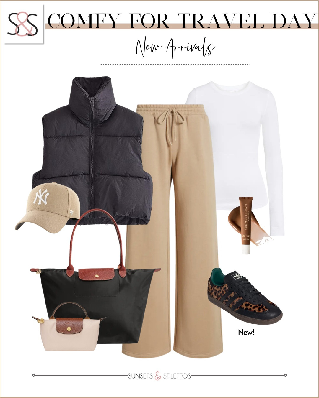 These leopard adidas sambas are selling out so fast! A puffer vest and fleece pull on pants are always a go to outfit for your travel plans!

Sunsets and Stilettos, vacation outfit, adidas sneakers 

#LTKShoeCrush #LTKOver40 #LTKStyleTip