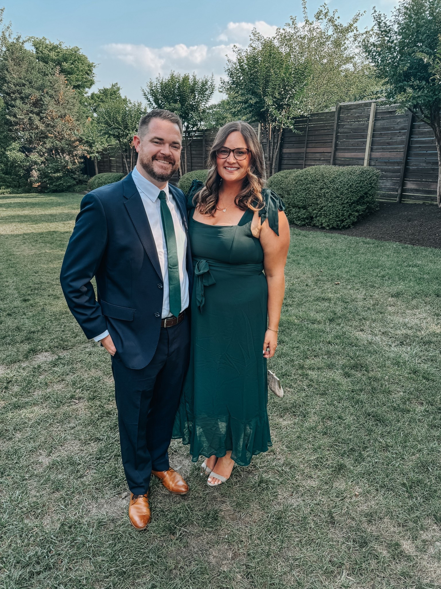Mom and Dad - wedding guest edition 😍 

I recently got my “colors” done, and found out that I’m a Dark Autumn. This emerald dress from Show Me Your Mumu was absolutely perfect! The best part - it comes in almost every color, and is the perfect dress for any wedding guest (or even bridesmaid). 

My husband paired it with a navy suit and matching emerald tie! 

#weddingguest #plussize #plussizeweddingguest #perfectdress #darkautumn

#LTKPlusSize #LTKMens #LTKWedding