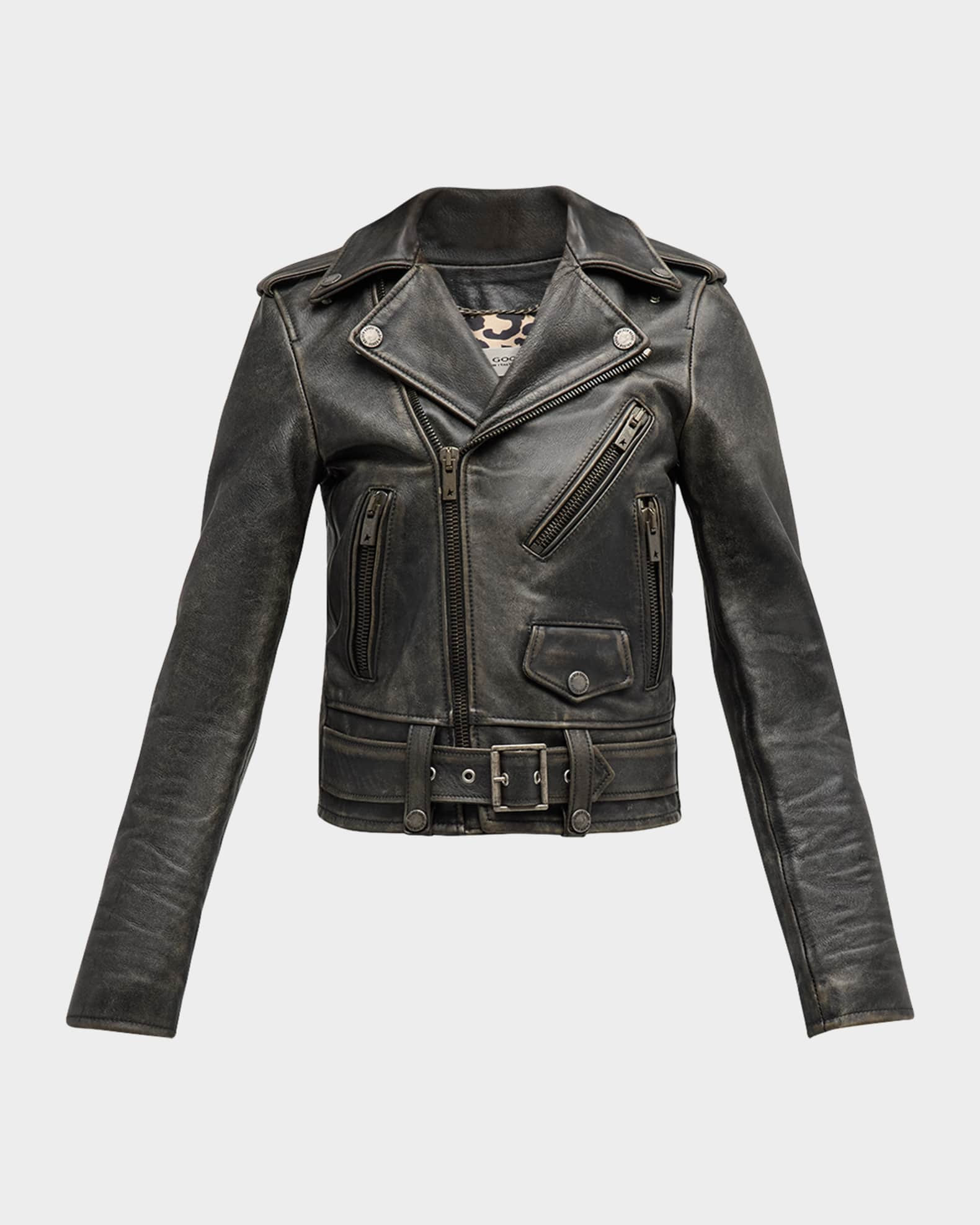 Golden Bull Leather Jacket | Neiman Marcus