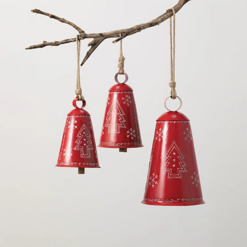 The Holiday Aisle® Bell Ornament Set/3 | Wayfair | Wayfair North America