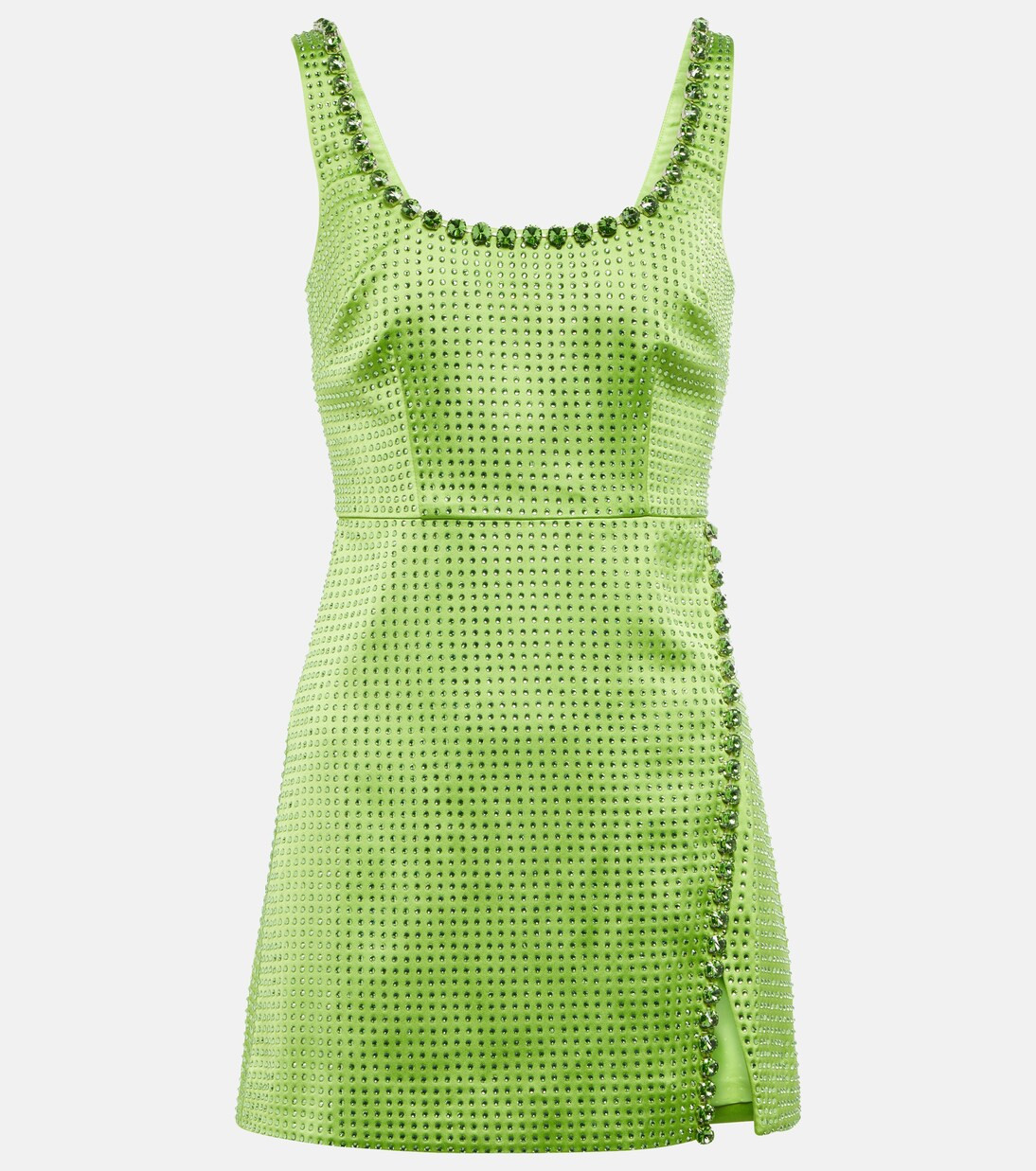 Embellished satin minidress | Mytheresa (US/CA)