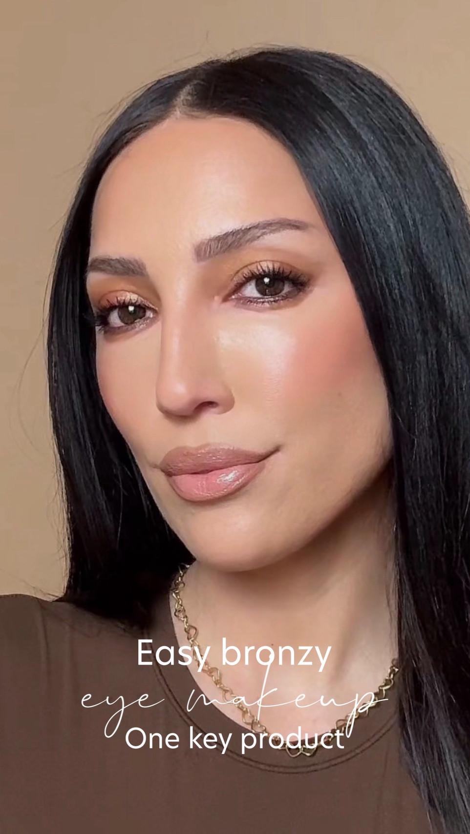 The easiest tan, bronzy eye using only 3 products ✨ 

GRWM Part 2 (part 1 was skin prep, part 3 will be the face makeup 😘) 

No palettes. No complicated blending. No pro-level skills required.

✨ The star: NARS Eyeshadow Stick in Hustle
✨ My everyday bronzer (yes, for eyes too) @Giorgio Armani Beauty 
✨ MAKEUP for Ever Artist Color Pencil in Limitless Brown (eye liner + lip liner 👏🏼)

Cream shadow = swipe + blend with your finger 
Bronzer = soft diffused warmth in the crease.
Brown liner = define the lash line + tie the whole face together on the lips.

Mascara TOOFACED #betterthansexmascara #toofaced 

If you can blend bronzer, you can do this eye. Save this for your next easy glam 🤎

Comment 

#eyemakeuptutorials #narssisist 

#LTKselfcare #LTKgrwm #LTKBeauty