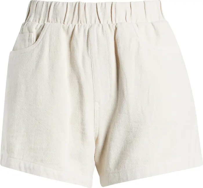 BLANKNYC Pull-On Cotton & Linen Shorts | Nordstrom | Nordstrom