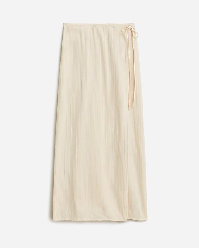 Side-tie beach skirt in airy gauze | J.Crew US