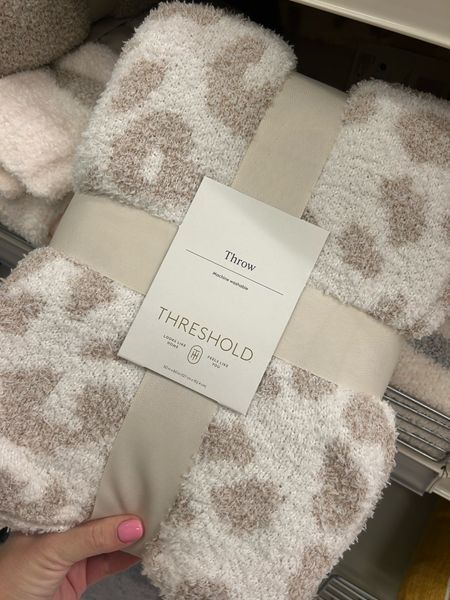 Target has a barefoot dreams leopard print dupe now too! (It might even be better than my gray Walmart dupe…. )

#LTKhome #LTKMostLoved #LTKfindsunder50