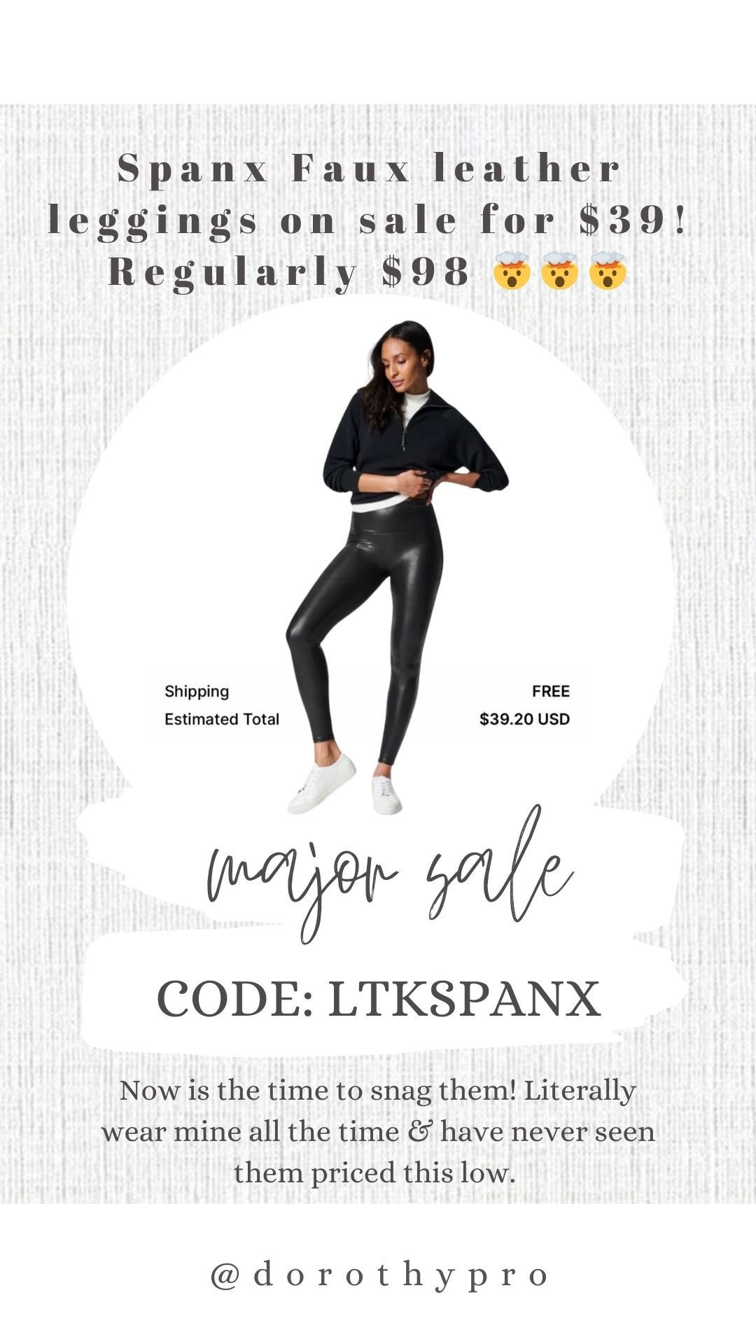 Use stackable code LTKSPANX for the full discount! Linking my top pick from LTK spring sale below- starting with the viral faux leather leggings and hoodie pullovers. Love their air essentials fabric- so luxurious!! Comes in sweatpants, joggers, tunic tops, and more. Lots of great casual mom style finds & things to wear on errands, working out, kids sports games— anything active etc! 

LTK spring sale finds! Casual mama style, mom fashion, spring outfits 

#LTKSpringSale #LTKActive #LTKSaleAlert