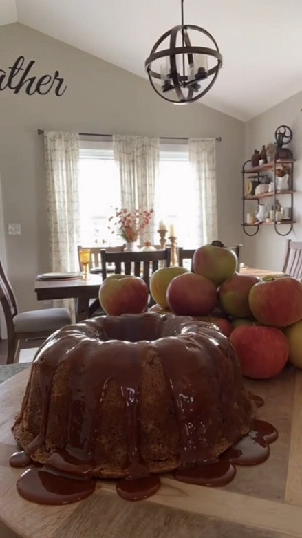 🍎 SEPTEMBER IS HERE, SO CONSIDER THIS YOUR OFFICIAL PERMISSION TO START ALL THE FALL BAKING! 🍂

From now until Christmas, you can pretty much find me in the kitchen baking up all the cozy, sweet treats—and this Fresh Apple Walnut Cake with Caramel Glaze is one of my all-time favorite fall desserts! 🤤

It’s loaded with fresh apples and crunchy walnuts, then topped with the most delicious caramel glaze. Basically, it tastes like fall in cake form. 🍎🍰🍂

And if you’re planning a trip to the apple orchard this fall, SAVE this recipe! It’s the perfect way to use up some of those fresh-picked apples when you get home. 🙌

This easy apple cake is perfect for fall gatherings, Thanksgiving dessert, or just enjoying a slice at home with a hot cup of coffee. ☕️

Want to make it too?! Comment “RECIPE” below and I’ll send it your way! 🍎👇

And tell me—what’s the FIRST thing you’re baking now that September is officially here?! 🍂

#LTKdayinmylife #LTKSeasonal #LTKHome