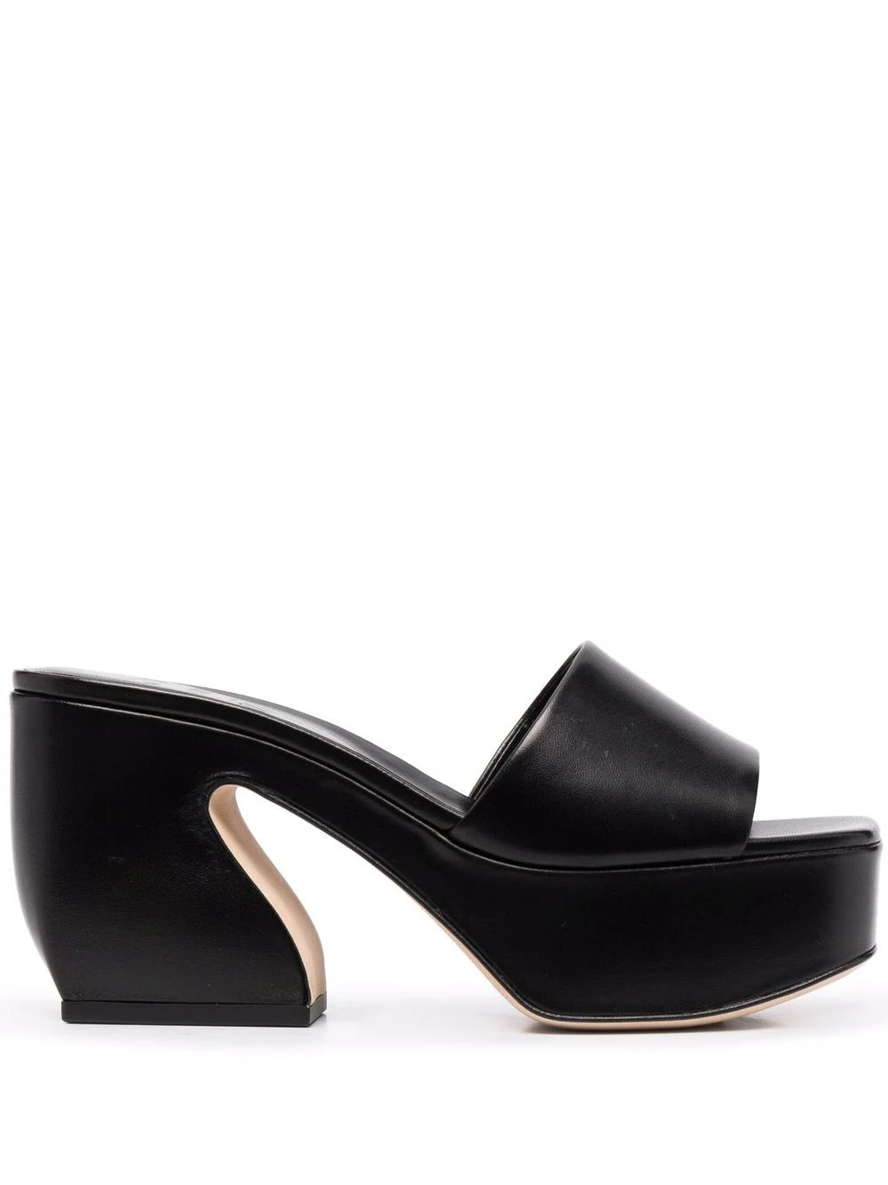 chunky-heel open-toe mules | Farfetch Global