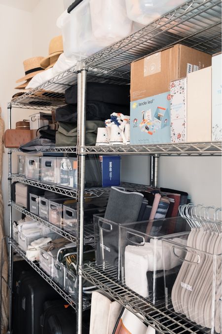 Storage closet organization at the Old World Wonder! Organized by Graceful Spaces 

#LTKtravel #LTKfamily #LTKhome