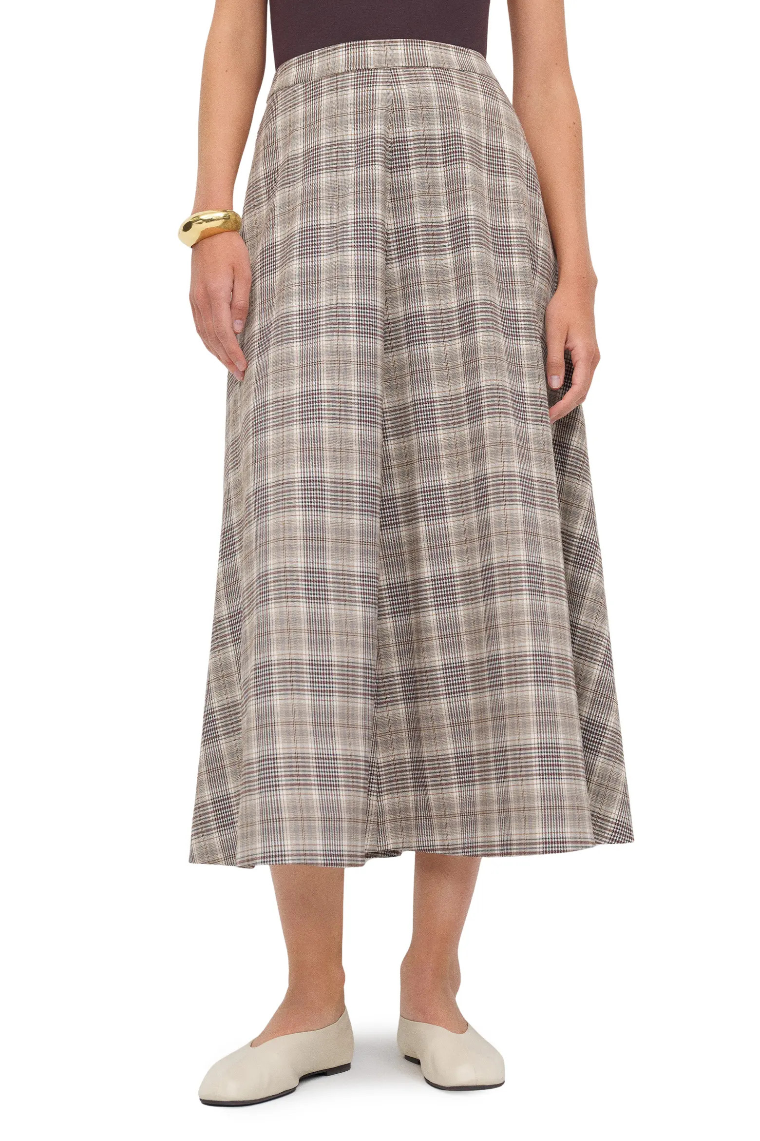 Peony Plaid Flare Skirt (Women) | Nordstrom | Nordstrom