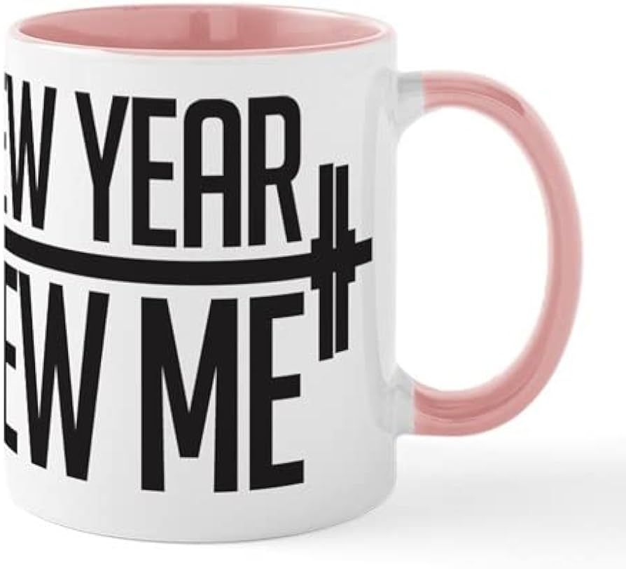 CafePress New Year New Me Mug 11 oz (325 ml) Ceramic Coffee Mug | Amazon (US)
