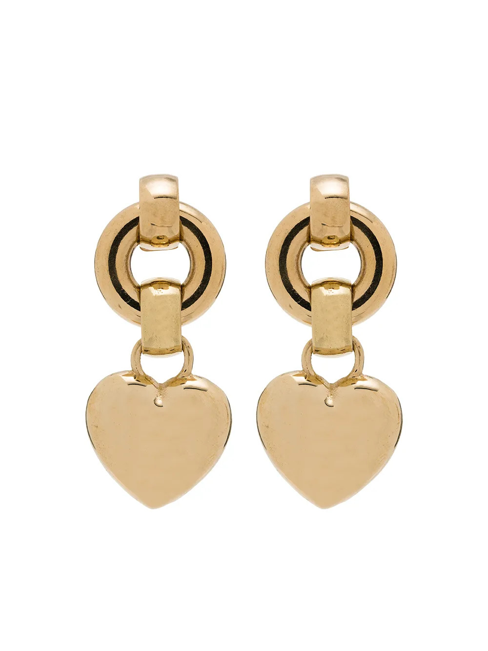 Laura Lombardi Amorina Heart Earrings - Farfetch | Farfetch Global