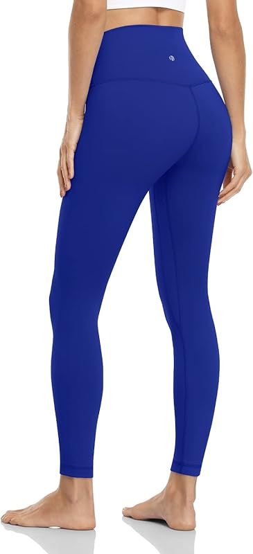 HeyNuts Essential 7/8 Leggings, Buttery Soft Yoga Pants Tummy Control Workout Pants 25'' | Amazon (US)