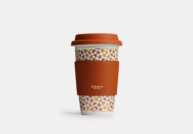 Signature Hot Lidded Cup | Coach (US)