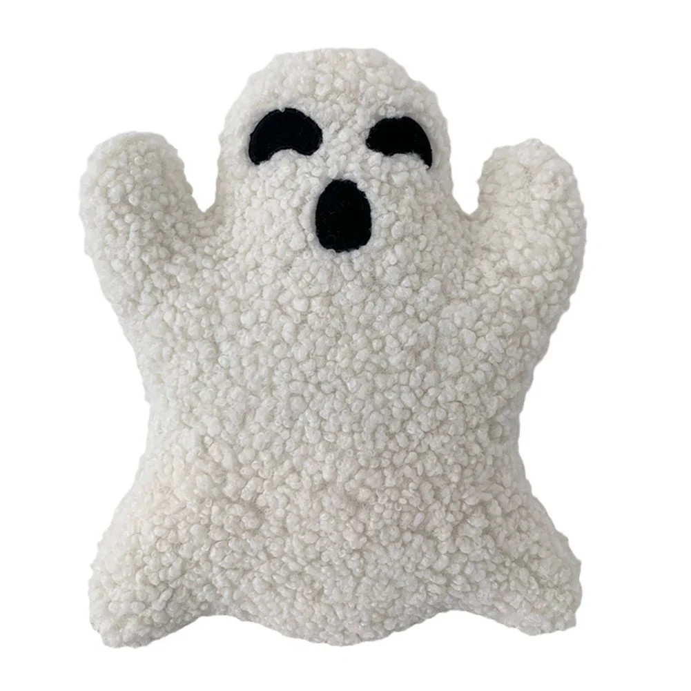 Ghost Pillow Halloween,Cute Ghost Shaped Plush Pillow,Soft Fluffy Plush Ghost Throw Pillow Hallow... | Walmart (US)