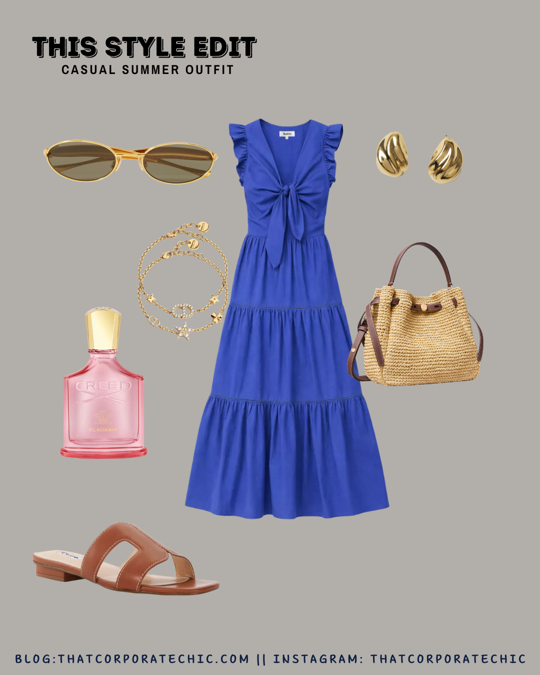 Elevated Casual Summer Outfit Ideas - blue summer dress style.
Dress also comes in petite 













casual summer outfits, elevated style, chic summer fashion, summer wardrobe inspiration, classy casual outfits, effortless dressing, minimalist fashion, quiet luxury style, summer capsule wardrobe, colourful summer style, thatcorporatechic

#LTKsummer #LTKdresses #LTKstyletip