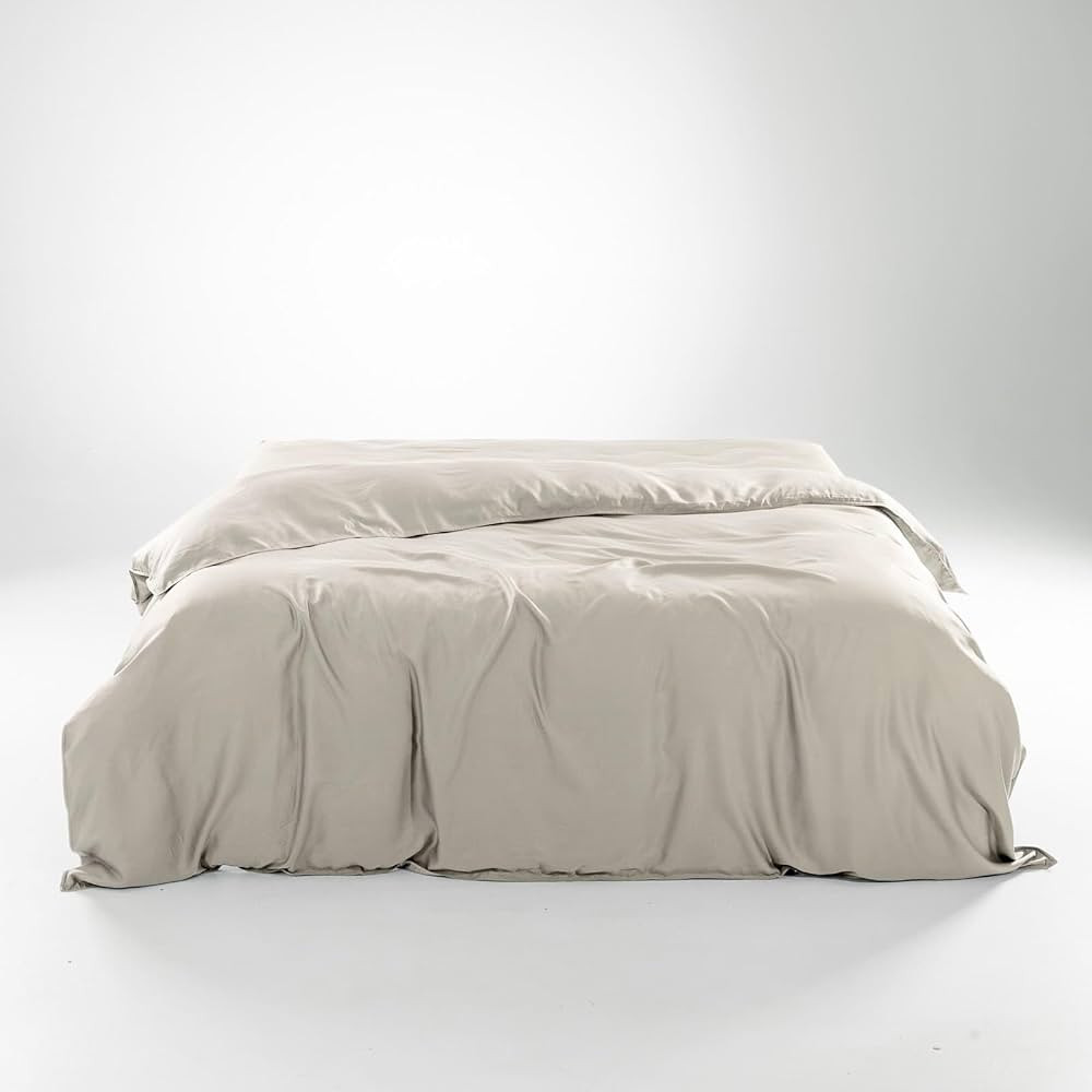Olive + Crate Eucalyptus Cooling Duvet Cover Queen Size, Certified Tencel Lyocell Fiber from Aust... | Amazon (CA)